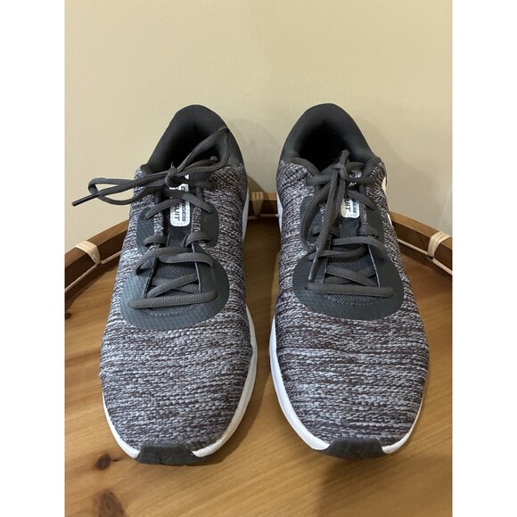 Under Armour Charged Pursuit Twist Jet Grey White Mens Size 9 Sneakers - Picture 1 of 6